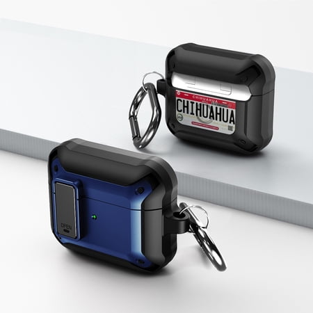 Duo Shield Secure Lock Designed For AirPods 3rd Gen With Hook  Blue/Black price history on PriceWatchPro
