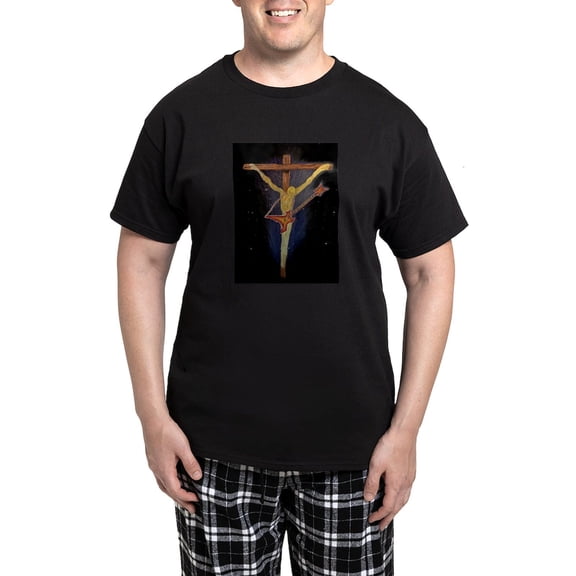 CafePress - Men's Dark Pajamas - Men's Dark Loose Fit Cotton Pajama Set