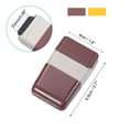 thumbnail image 2 of Unique Bargains Ensemble de Protection contre le Vol d'Identité avec Rouleaux, 2 Pcs en Plastique, Jaune Marron, 2 of 6