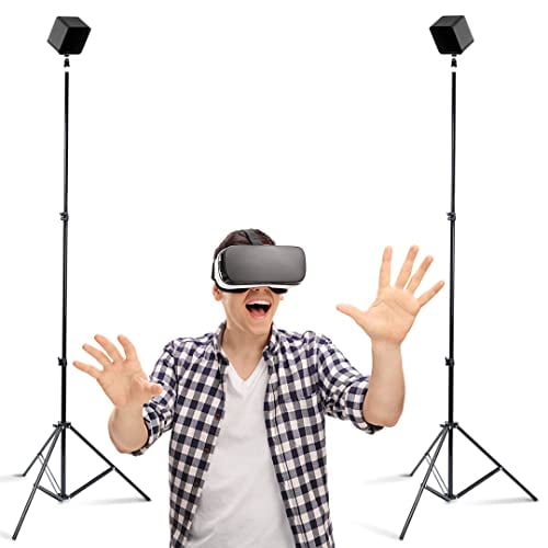 Skywin Trépied VR Compatible avec HTC Vive, Support de Capteur et Station de Base pour Capteurs Vive Ou Constellation Oculus Rift (Lot de 2)