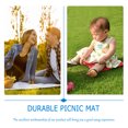 thumbnail image 3 of OULII 3 Pcs Tapis de Camping Pliants Durables Imperméables Légers Coussin de Siège Extérieur, 3 of 8