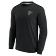 thumbnail image 2 of Unisex Fanatics Black Atlanta Falcons Elements Super Soft Long Sleeve T-Shirt, 2 of 3