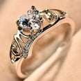 thumbnail image 3 of Xinyolin Delicate Alloy Love Heart Ring, Fashion Finger Ring for Women, 3 of 8