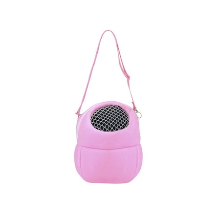 1pc Small Pet Outdoor Carrier Plush Crossbody Bag Hamster Storage Pouch Pet Supplies for Home Shop Use ( )