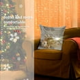 thumbnail image 2 of relayinert Housse de Coussin de Noël Décorative en Lin pour Canapé Lit Type 2, 2 of 8