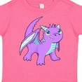 thumbnail image 4 of Inktastic Cute Baby Purple Dragon Boys or Girls Toddler T-Shirt, 4 of 5