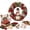 Style A, variant on 3D Fabric Poke Wreath DIY Kit, Christmas Wreath DIY Kit for Adults, 3D Fabric Poke Art Craft Kit, Beginner-Friendly Holiday Wreath Making Kit & Door Decor