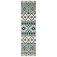 thumbnail image 5 of SAFAVIEH Veranda Dogon Southwestern Indoor/Outdoor Area Rug, 4' x 5'7", Turquoise/Blue, 5 of 9
