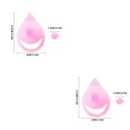 thumbnail image 1 of Vogacara Cepillo de limpieza facial de silicona Limpiador facial portátil Herramienta de limpieza facial de elástico 2Conjunto, 1 of 6