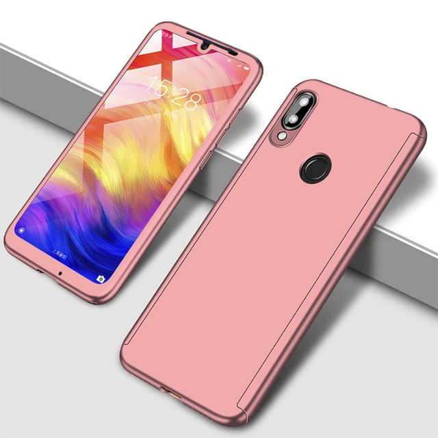 Nueva funda completa a prueba de golpes 360 para Xiaomi Redmi Note 9S 9 8 8T 7 6 5 Pro 5A Prime 4 4X 9A 9C 8A 7A 6A 5A 4A cubierta con vidrio Tan Jianjun unisex
