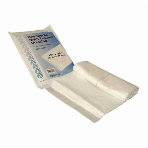 First Aid Only Dressing, Sterile, White, No, Gauze, Unitized 3-700