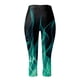 thumbnail image 5 of Pantalones Largos de Yoga Para Mujer Cintura Elástica de Moda Yoga Deporte Pantalones Con Estampado Floral Leggings Pantalones Recortados Odeerbi ODB-4, 5 of 5