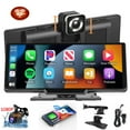 thumbnail image 2 of maskred ABS Portable 10.26Inch HD IPS Touchscreen Car Stereo Radio Monitor Car-play Wireless Android Auto Wireless Convenient 128GB, 2 of 6