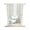 Sage, Green, variant on Red Striped Tie Up Curtains for Kitchen Windows,Adjustable Rod Pocket Valance 45 Inch Short, Farmhouse Thin Vertical Stripes Modern Window Treatment Balloon Roman Blind Shade, 42" x 45"