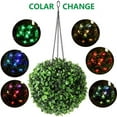 thumbnail image 2 of Hanging Solar Lantern Lights Outdoor, Waterproof Garden LED Solar Lights, Solar Powered Lantern for Yard, Patio, Porch, Balcony Decor, Gift (Colorful), 2 of 7
