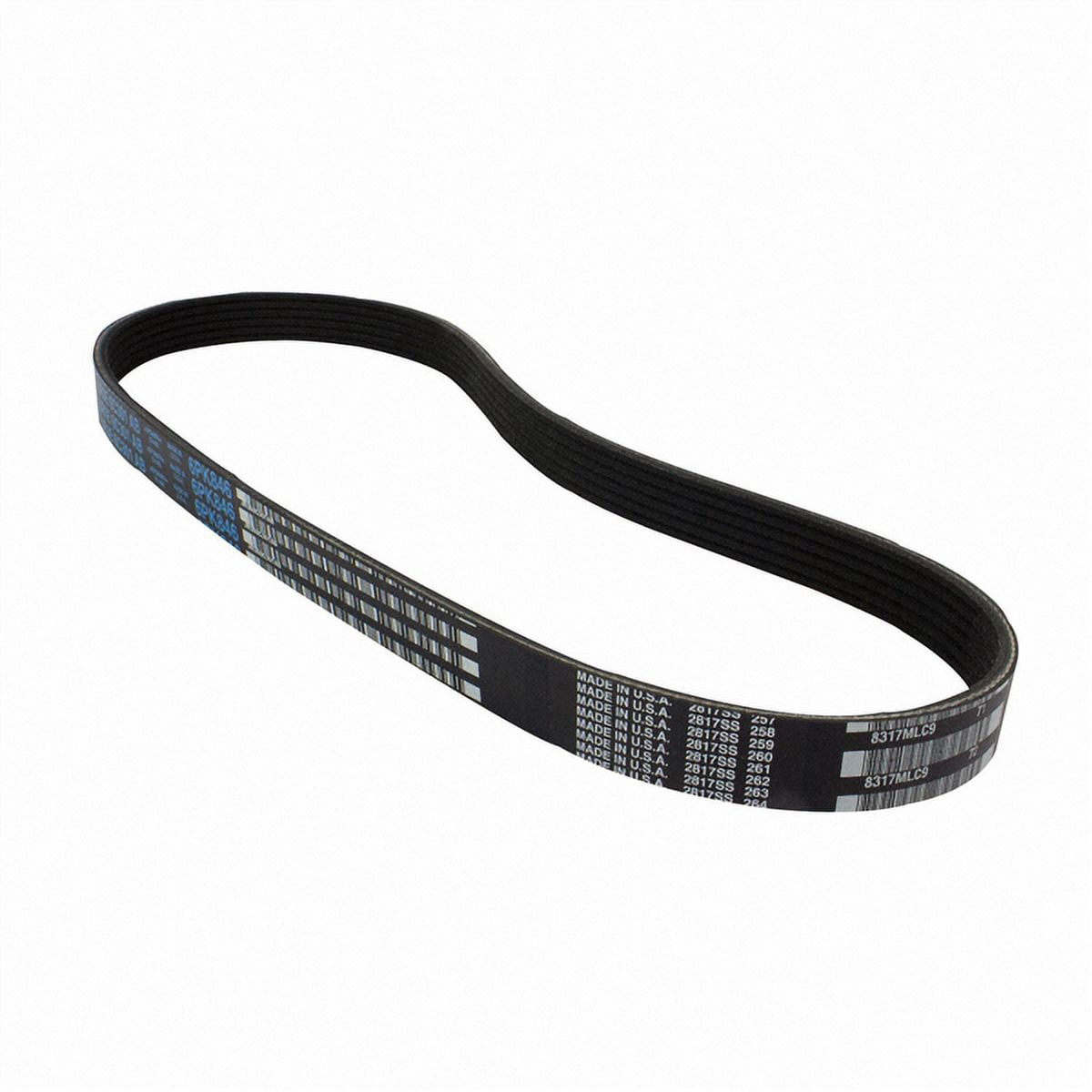 Motorcraft JK6-295 Serpentine Belt Fits select: 2018-2024 FORD MUSTANG