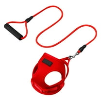 Nebwoak Dog Harness and Leash Set for Small Medium Dogs, Reflective Nylon Breathable Mesh, Adjustable Escape Proof, Red - Ideal for Walking, Outdoor Activities