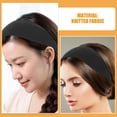 thumbnail image 3 of UPKOCH 2Set Wide Hair Band for Women's Hair Non-Slip Stylish Knitted Fabric, 3 of 8