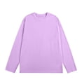 thumbnail image 4 of Yongwang Mens Long Sleeve Shirt Crew Neck Top Athletic Breathable Casual Basic Top for Sports Gym, 4 of 5