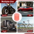thumbnail image 6 of Uxcell Tire Valve Stem Caps, Car Wheel Valve Cap Universal Air Valve Cover Vehicle Exterior Accessories Red, 6 of 6