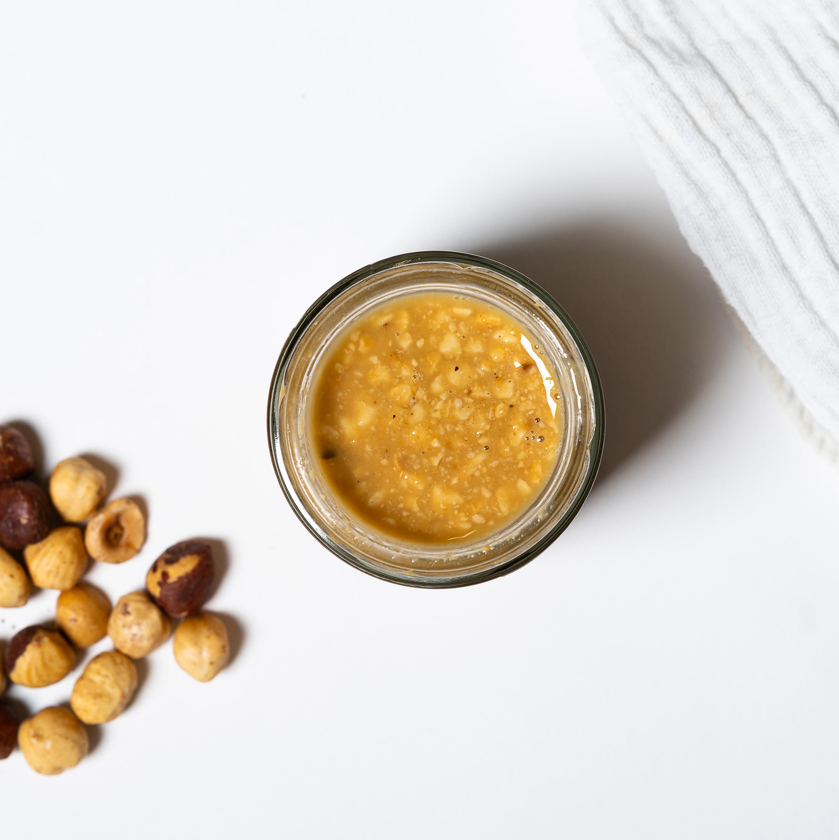 Nutural World - Crunchy Hazelnut Nut Butter 35 oz (1kg) - Pure 100% Single Ingredient - Vegan, Ketogenic, Kosher