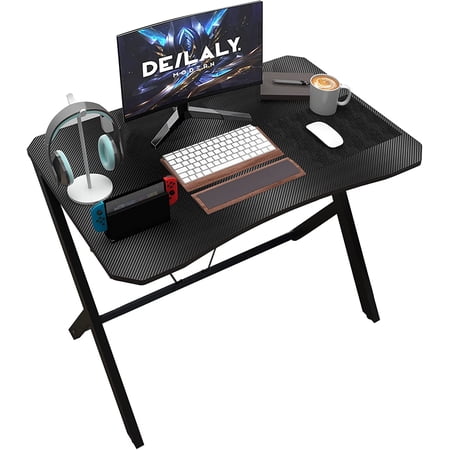 Gaming Desk 35In 90CM Width Small Computer Table Gamer Desk Office Home ...