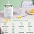 thumbnail image 4 of Momfree Baby Bottle Warmer,8-in-1 Baby Milk Warmer with Smart Temperature Control Fast Baby Food Heater,Automatic Shut-Off Breastmilk Warmer,Steam Sterilizer,with Defrost Keep for All Bottles, 4 of 9
