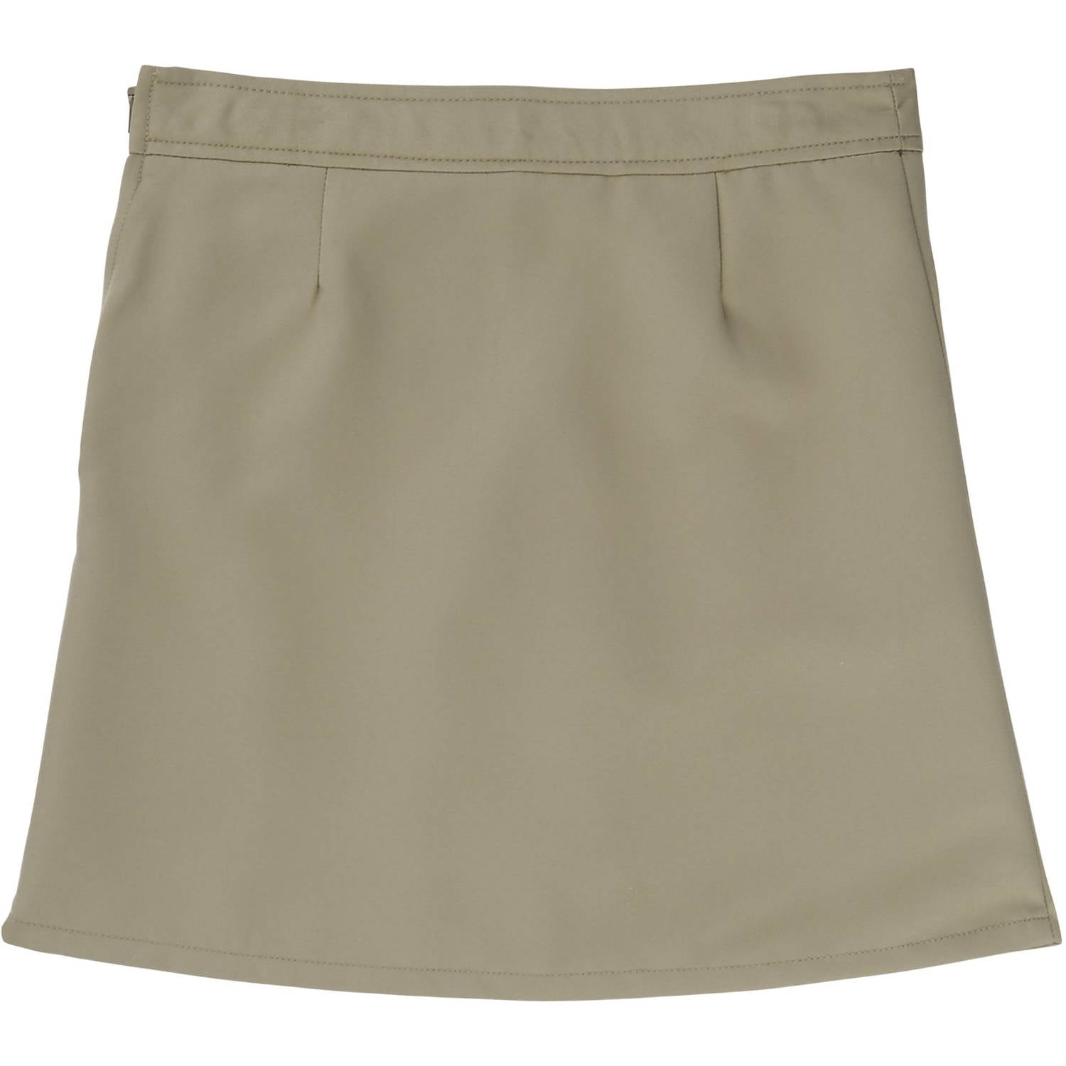 French Toast Toddler Girls School Uniform Adjustable Waist 2-Tab Scooter Skirt