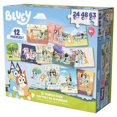 thumbnail image 2 of Spin Master Games, Bluey 12-Pack of Jigsaw Puzzles for Families, Kids, and Preschoolers Ages 4+, 2 of 6