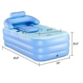 thumbnail image 3 of Bañera inflable Sunnimix de alta densidad para adultos y Spa, 3 of 8