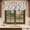 Light Beige Light Brown, variant on Abstract Brown Valances for Windows, Decorative Rod Pocket Window Valance Curtains, Retro Country Rustic Street Oil Paint Art Short Curtain Drapes for Kitchen/Living Room, 2 Panels, 42" W x 12" L