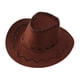 thumbnail image 2 of Sombrero de vaquero para niños, sombrero para niños, sombrero para el sol para niñas y niños, para acampar al aire libre Café profundo, 2 of 9