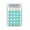 Green, variant on KCEHTA Basic Calculators for Students 8 Digits Cute Desktop Calculator Small Pocket Size Calculator Simple Basic Desk Calculators for Home Office School