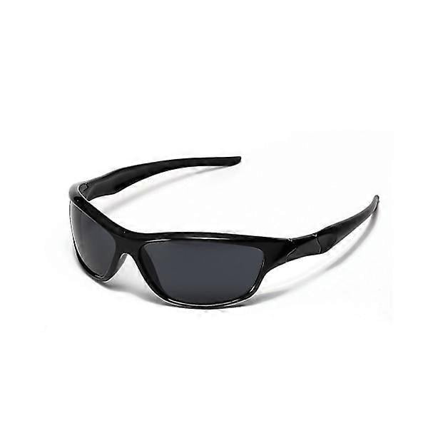 AI-style futuristic glasses for men and women, street millennial spicy girl sunglasses(Light black)