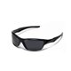 thumbnail image 1 of AI-style futuristic glasses for men and women, street millennial spicy girl sunglasses（Light black）, 1 of 4