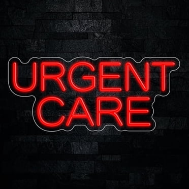 Urgent Care Neon LED Sign 23"L x 10"H #32837