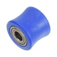 thumbnail image 3 of Unique Bargains 10mm Chain Roller Pulley Tensioner Wheel Guide Concave Type for Bike Sliding Door Blue, 3 of 6