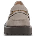 thumbnail image 3 of Sam Edelman Women's Lea Platform Loafer Antico Gray 7M, 3 of 6