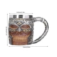 thumbnail image 4 of Verre à Vin, Coupe à Bière Rétro Ferme, pour Fêtes de Noël Bars, 4 of 8