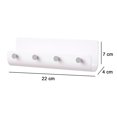 thumbnail image 4 of Key Holder for Wall - Entryway Mail Holder with 4 Key Hooks - Key Hanger for Wall - Mail Organizer Wall Mount, 4 of 5
