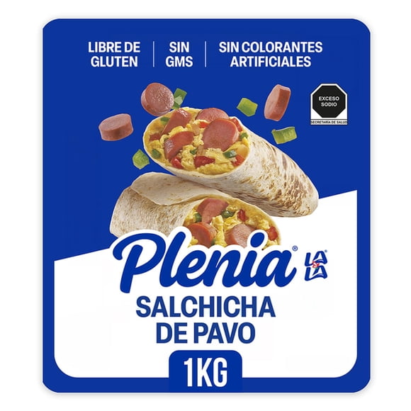 Salchicha de pavo Lala Plenia 1 Kg