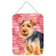 thumbnail image 1 of "Treasures Welsh Terrier Love Metal Print, 16"" x 12"", Multicolor" Caroline's Treasures BB9787DS1216, 1 of 1