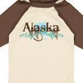 thumbnail image 4 of Inktastic Alaska Grunge Boys or Girls Long Sleeve Baby Bodysuit, 4 of 5