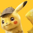 thumbnail image 1 of Animación de dibujos animados 5D DIY pintura de diamante Pokémon Detective Pikachu 40*40cm, 1 of 4