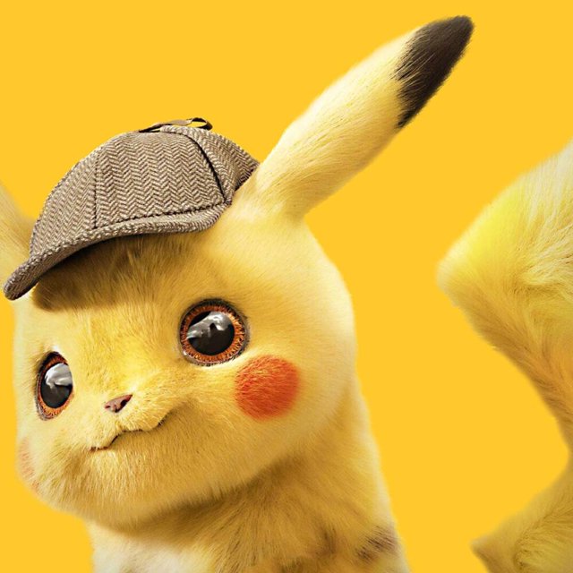 Animación de dibujos animados 5D DIY pintura de diamante Pokémon Detective Pikachu 40*40cm