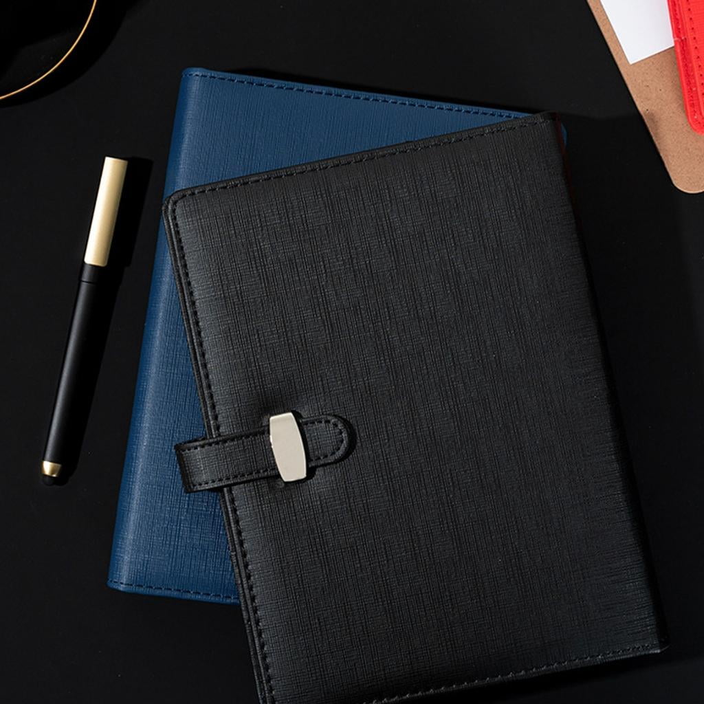 Giaone Hardcover Notebook 160 Pages Lined Refillable 6 Rings Covers