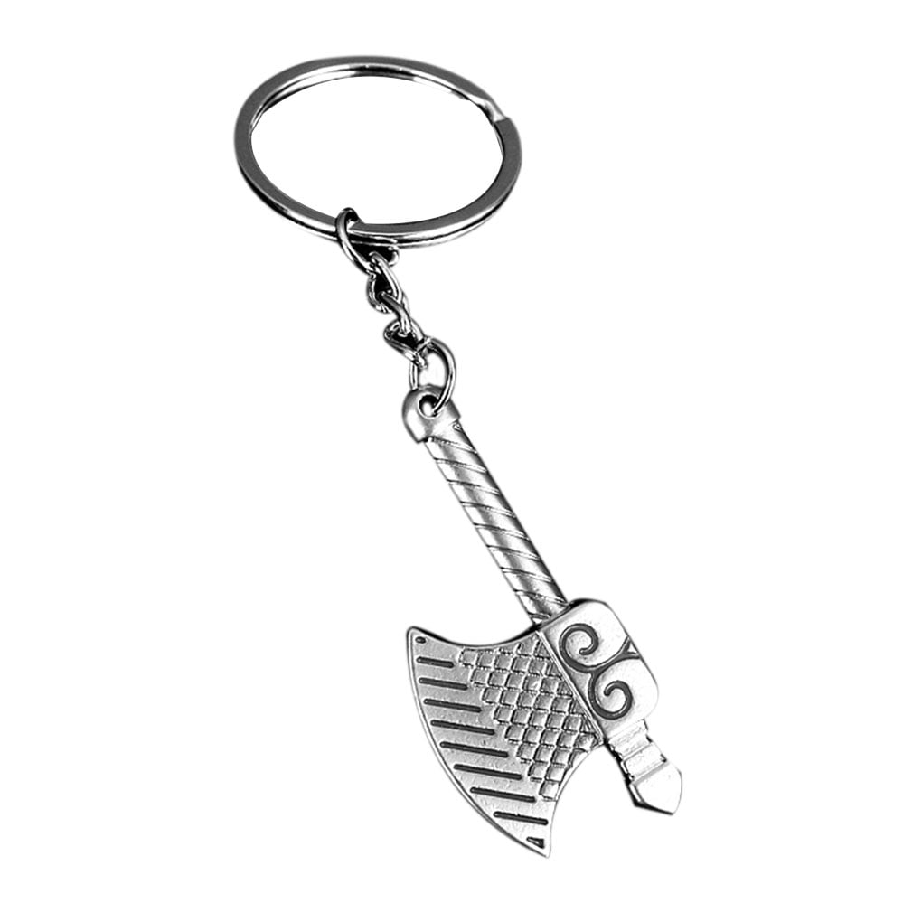 Claw Hammer Simulation Tools Key Chain Mini Wrench Spanner Keychain