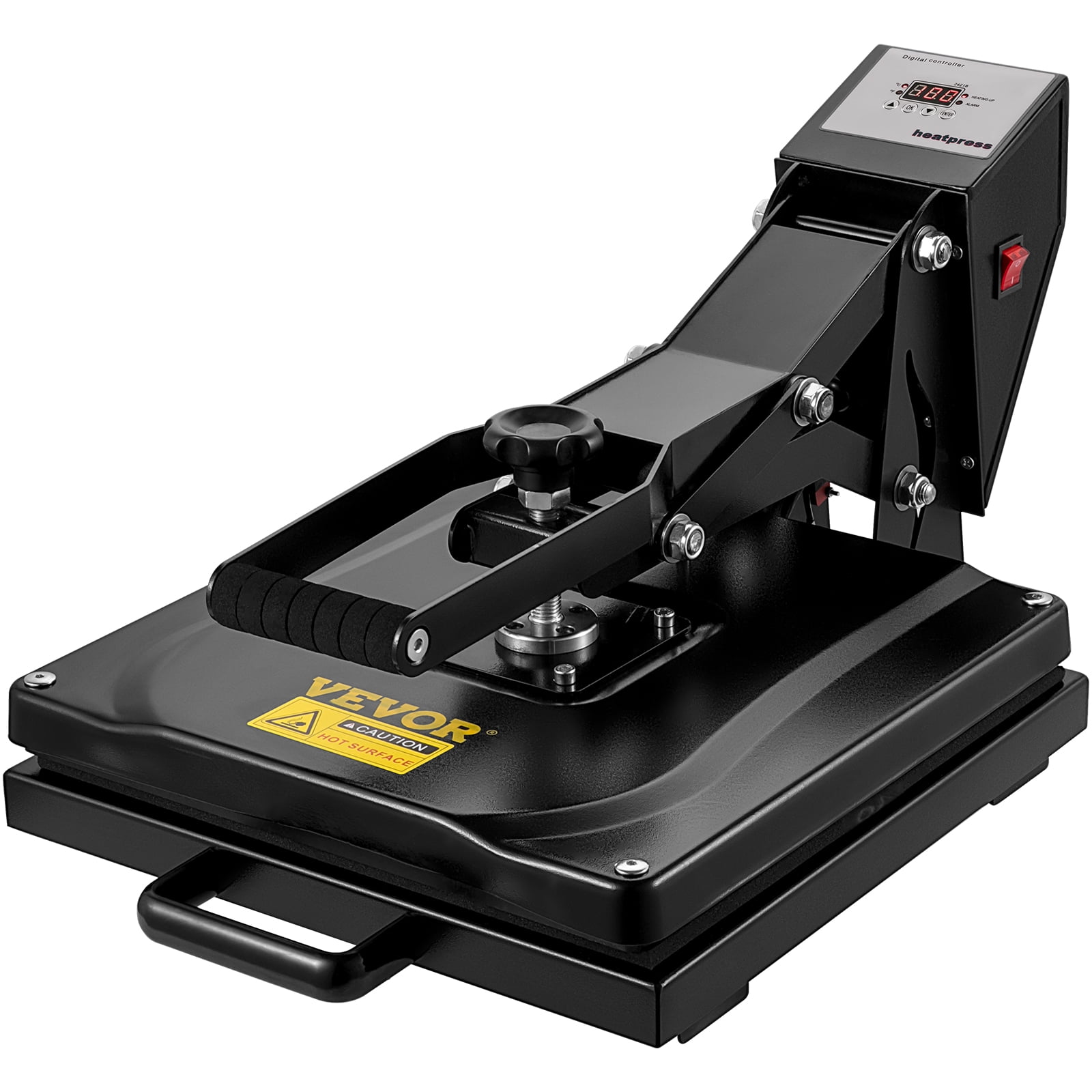VEVOR Heat Press Machine, 15x15in / 38x38cm, Clamshell Sublimation Transfer Printer with Teflon Coated, Digital Precise Heat Control, Silica-Gel Sponge Powerpress for T-Shirt Bag Pad, Black - Walmart.com VEVOR Heat Press Machine, 15x15in / 38x38cm, Clamshell Sublimation Transfer Printer with Teflon Coated, Digital Precise Heat Control, Silica-Gel Sponge Powerpress for T-Shirt Bag Pad, Black - Walmart.com