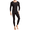 Black, variant on Men Mulberry Silk Thermal Underwear Silk Scoop Neck Base Layer Long Johns Underwear Sets