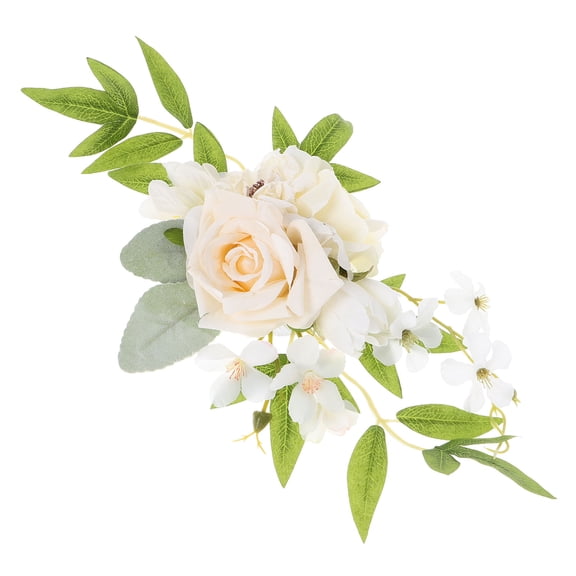 NICERIO Wedding Cake Decorations Flower Cake Toppers Realistic Design for Birthday Party 1Pack
